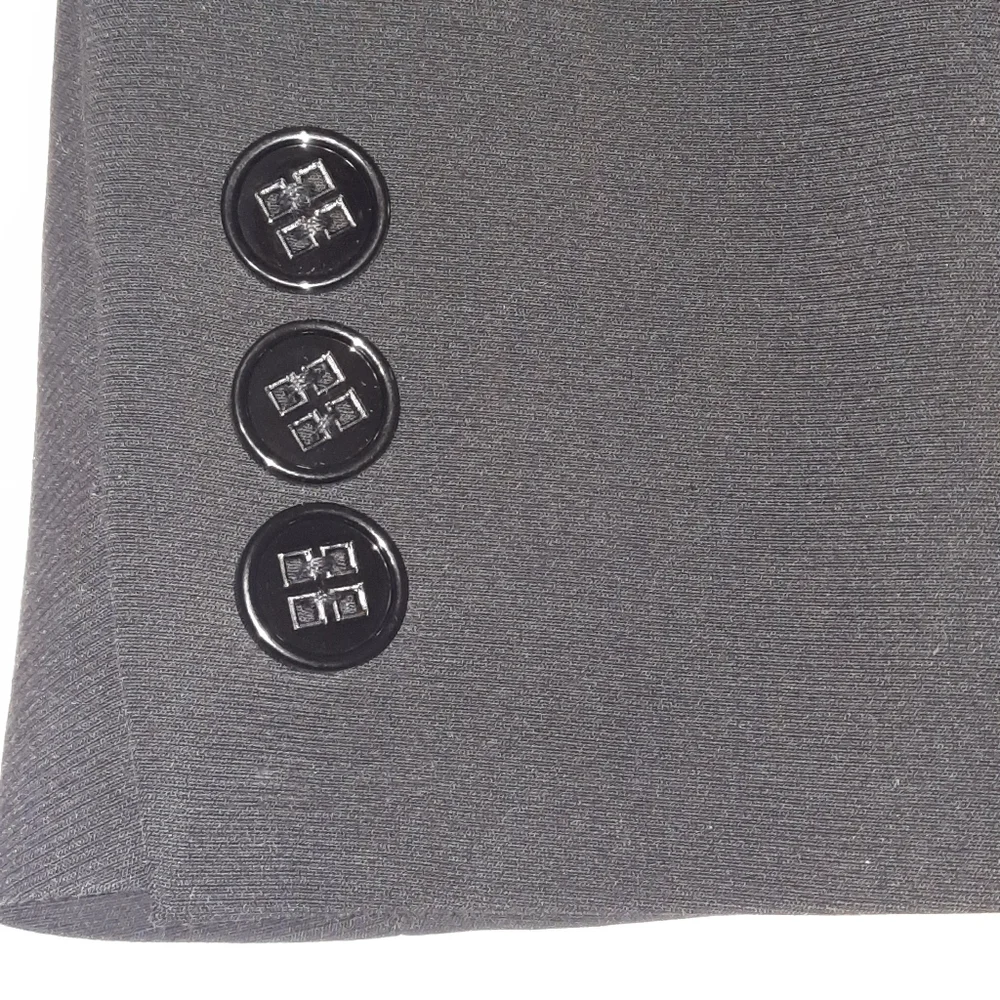 MAX MARA Cady Tailored Blazer Black Jacket Italy Office Business Capsule US 4 S - Picture 8 of 10